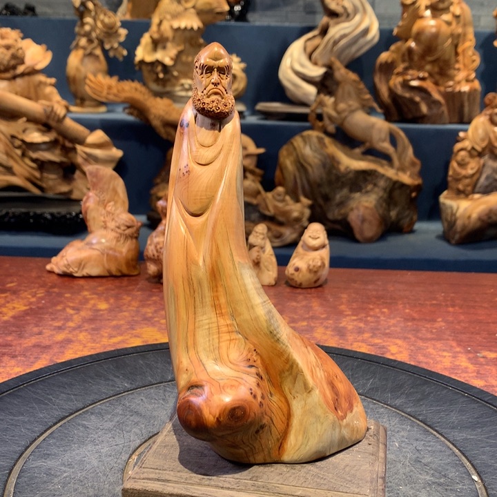 柏木（崖柏）根雕摆件