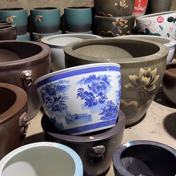 无***谓陶摆件直径62高度42