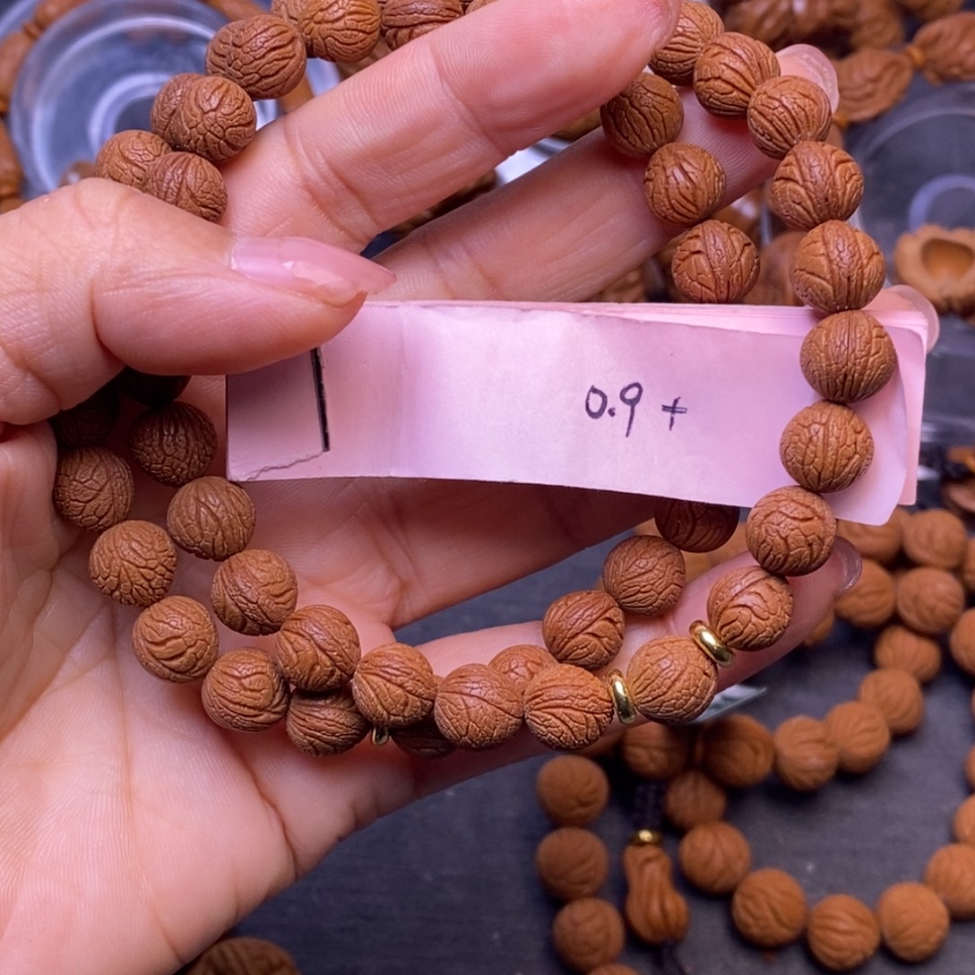 秦岭龙纹桃核52颗