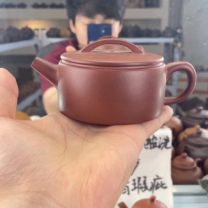 茶壶紫砂180cc红皮龙茶壶