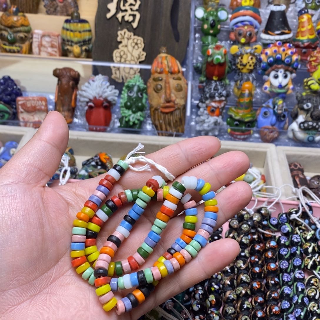 琉璃颈饰福利链子012