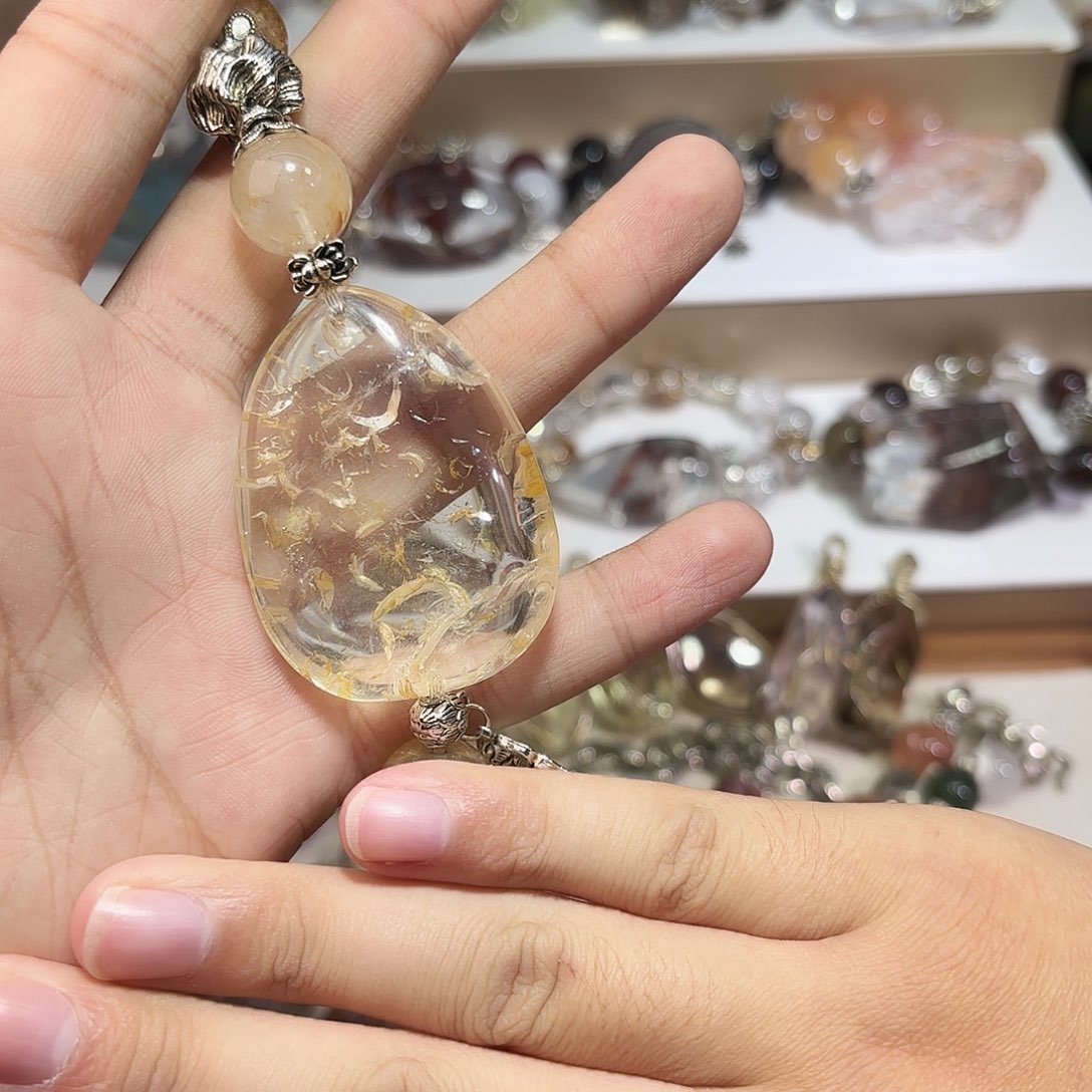 棋***！水晶手链未镶嵌水晶