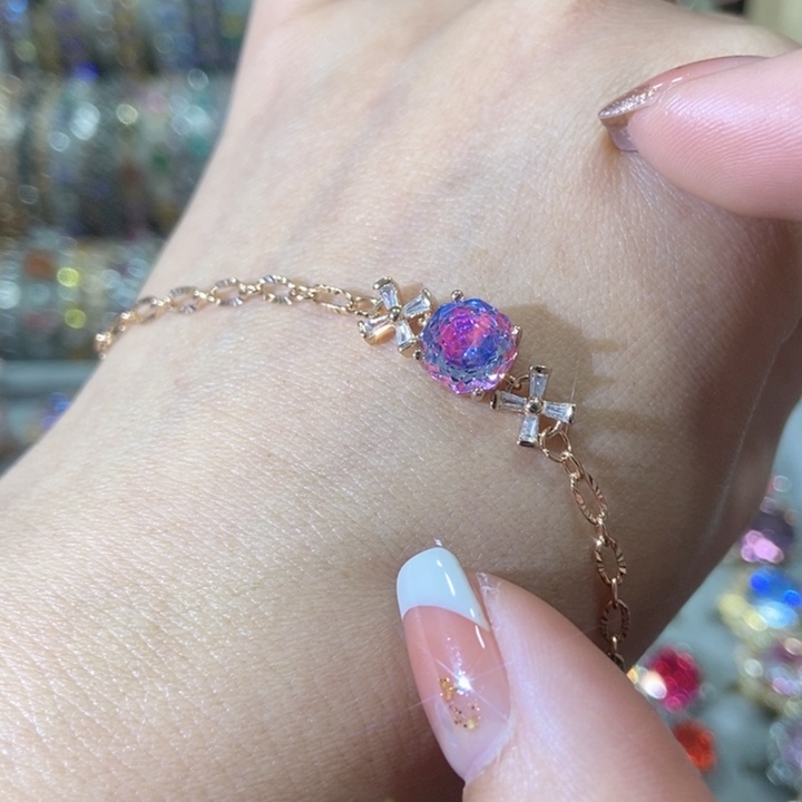 66锆石（处理）手链