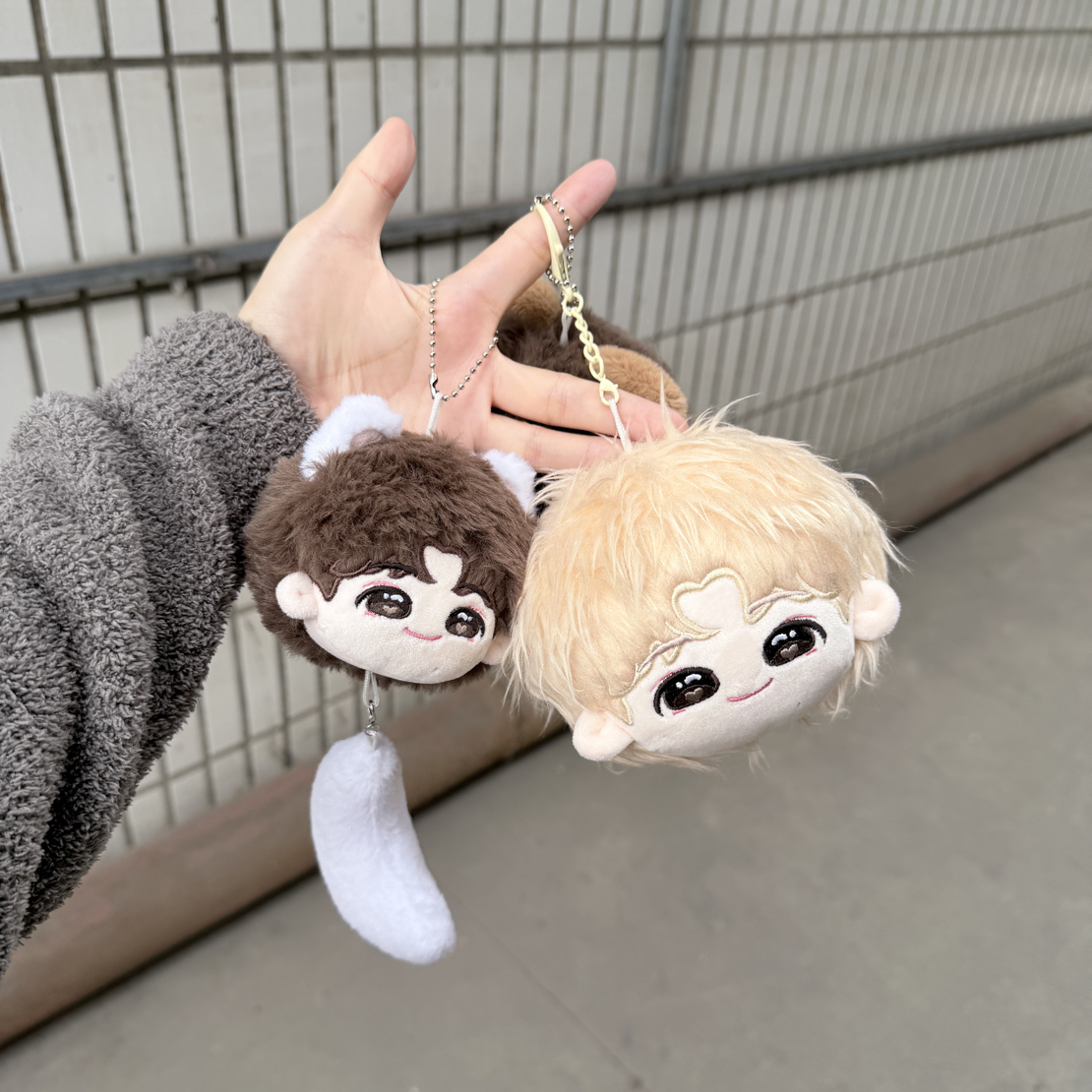 大团小团脑袋瓜子时代少年团20cm棉花娃娃改的团子