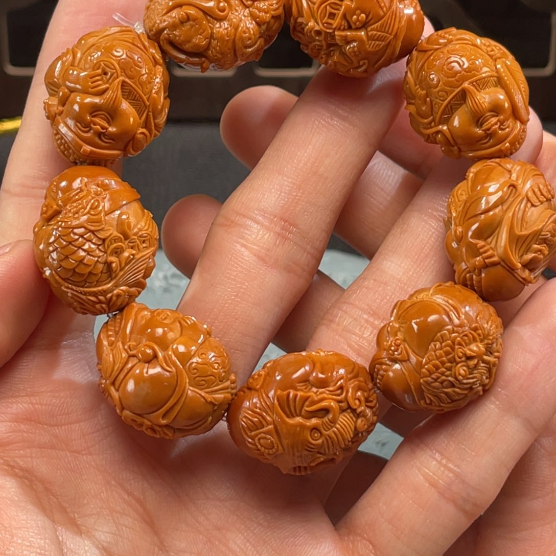 手串/手链橄榄核瑞兽财神2.1B6773福利
