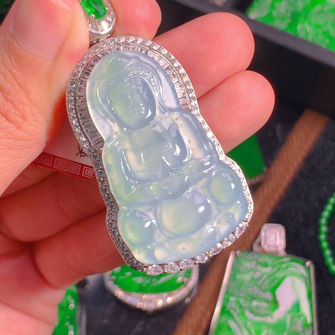 翡翠吊坠(不含链)未镶嵌