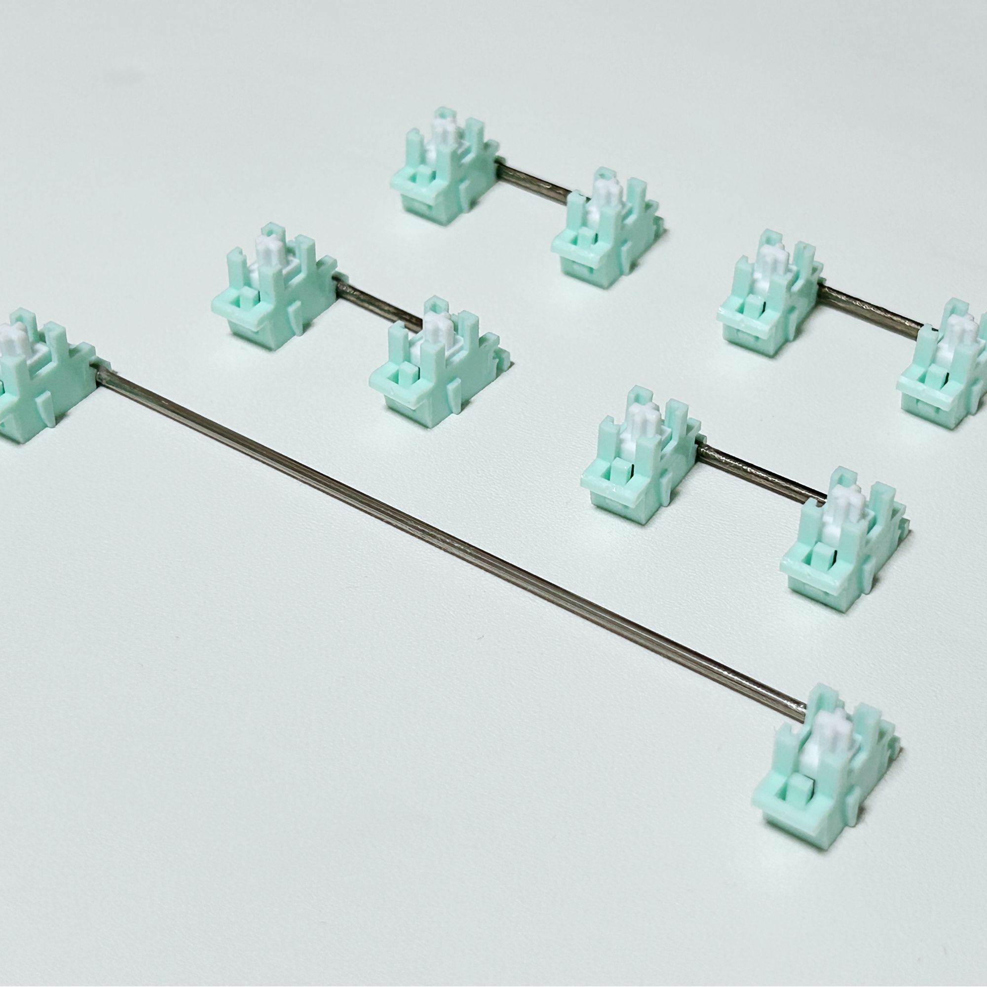 磁玉卫星轴万磁王同色卫星轴钢板卫星轴键盘wooting卫星轴奶白色