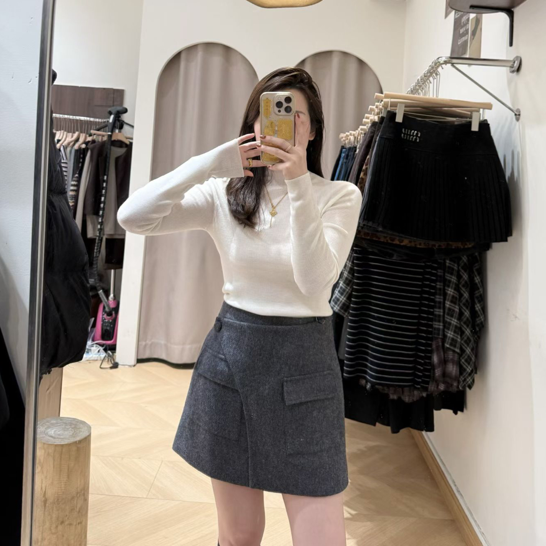 【桃喜】新款高品质欧货美丽诺羊毛打底（80密度）