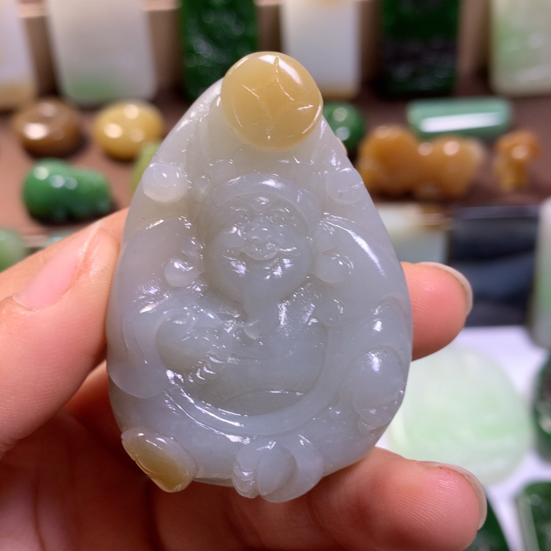 和田玉挂件未镶嵌