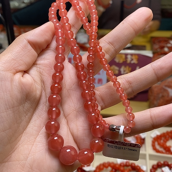 南红玛瑙合金多样性发一塔链