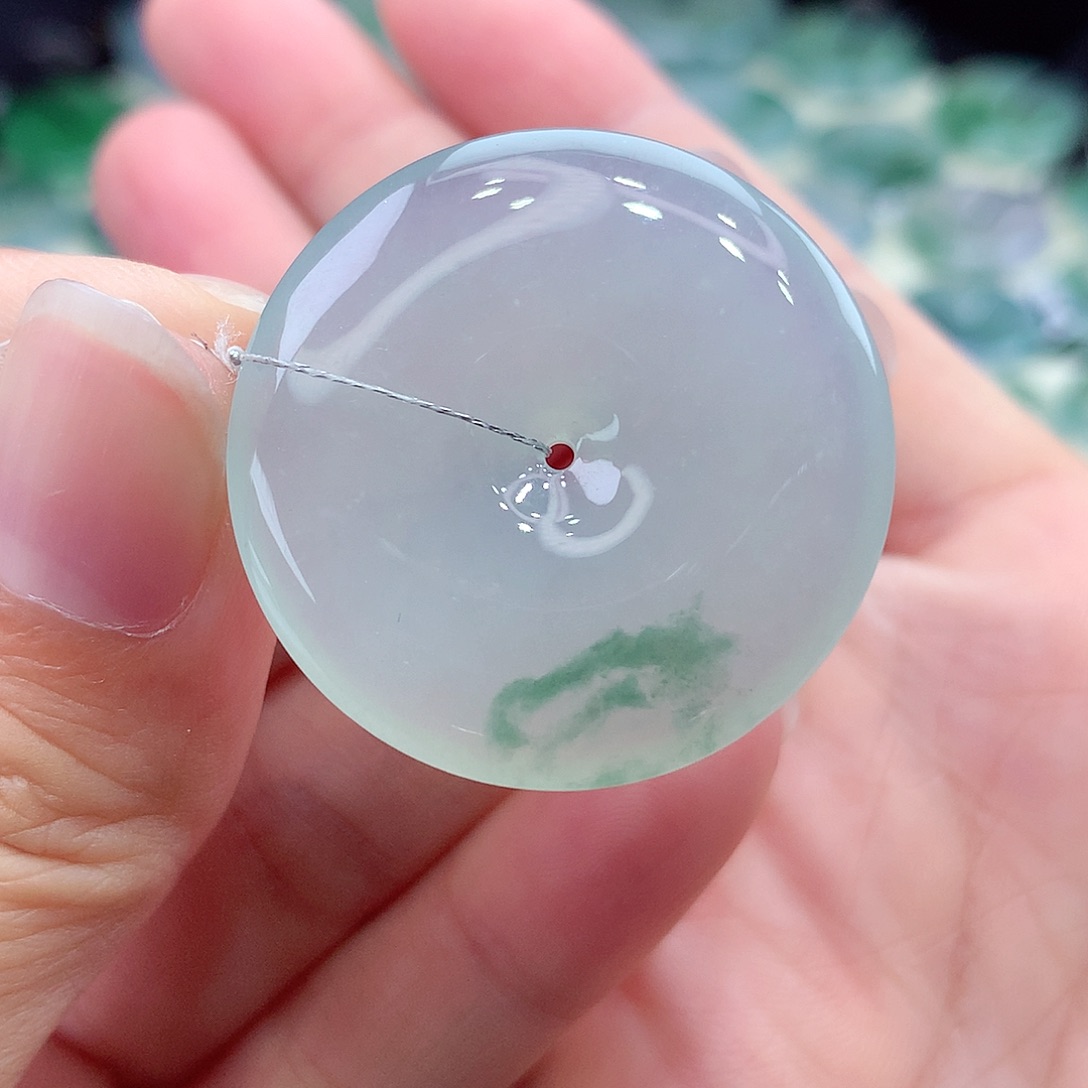 颈饰未镶嵌翡翠编号31尺寸32.3-5.6