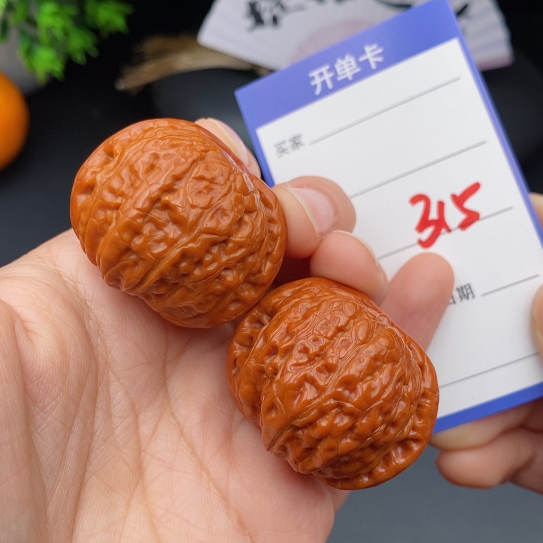 文玩核桃把件38乾隆磨315