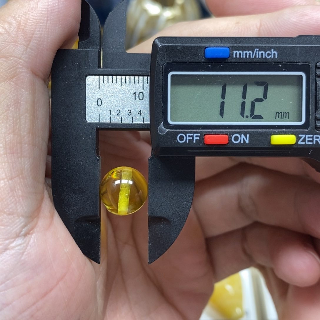 【闪购商品】琥珀手链未镶嵌11金珀净水珠