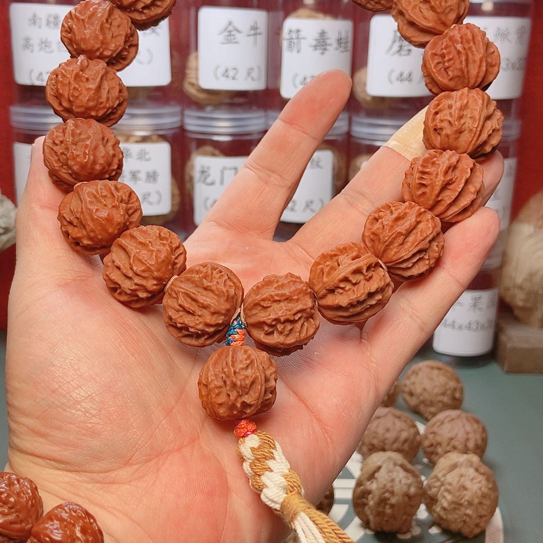 文玩核桃把件遛*串