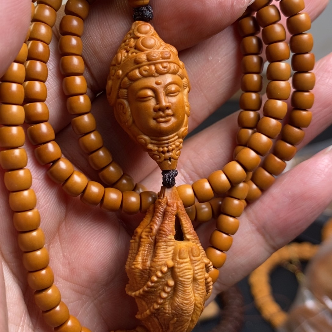 猴头核桃吊坠橄榄