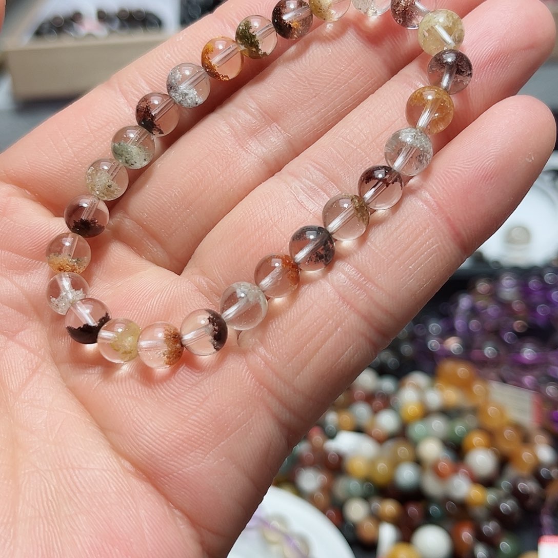 水晶手链未镶嵌四季幽灵7.3m