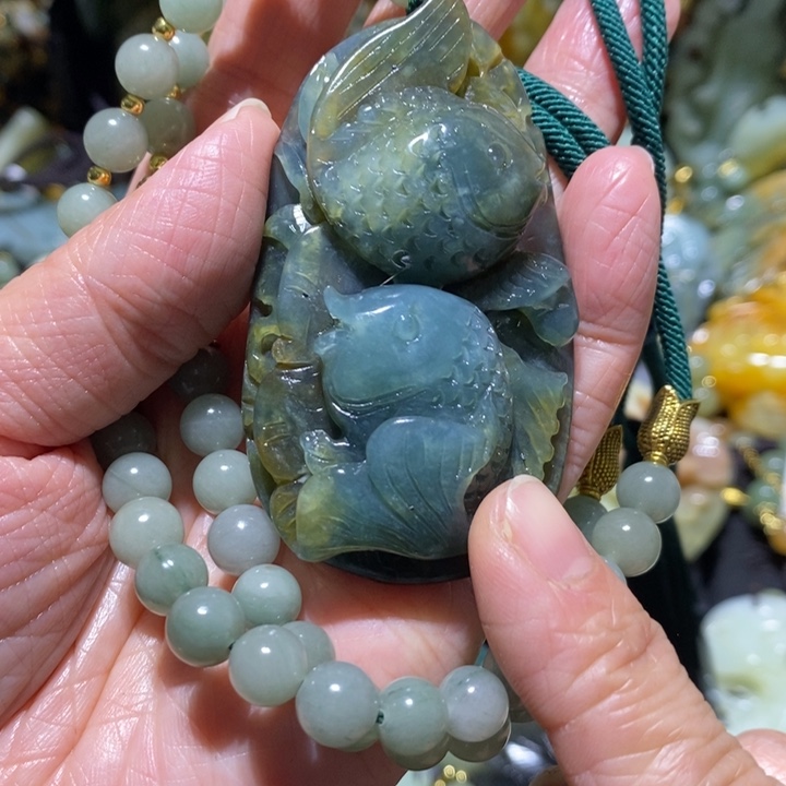 岫玉岫玉吊坠未镶嵌