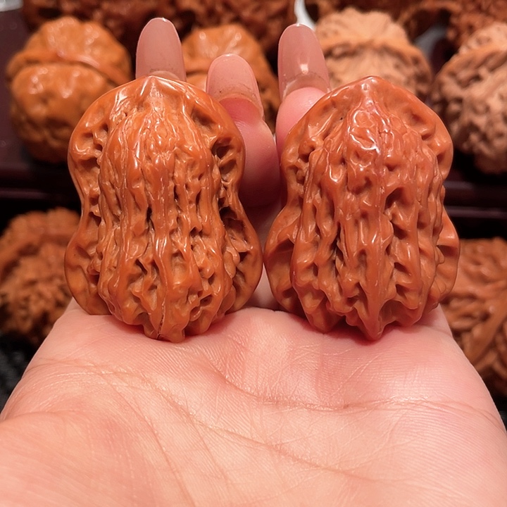 把件文玩核桃33精品福禄