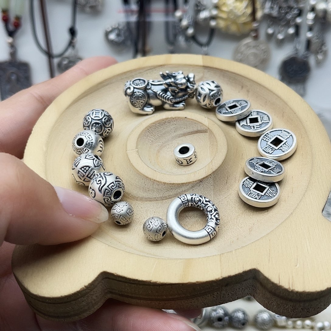 吊坠足银足银999小配件