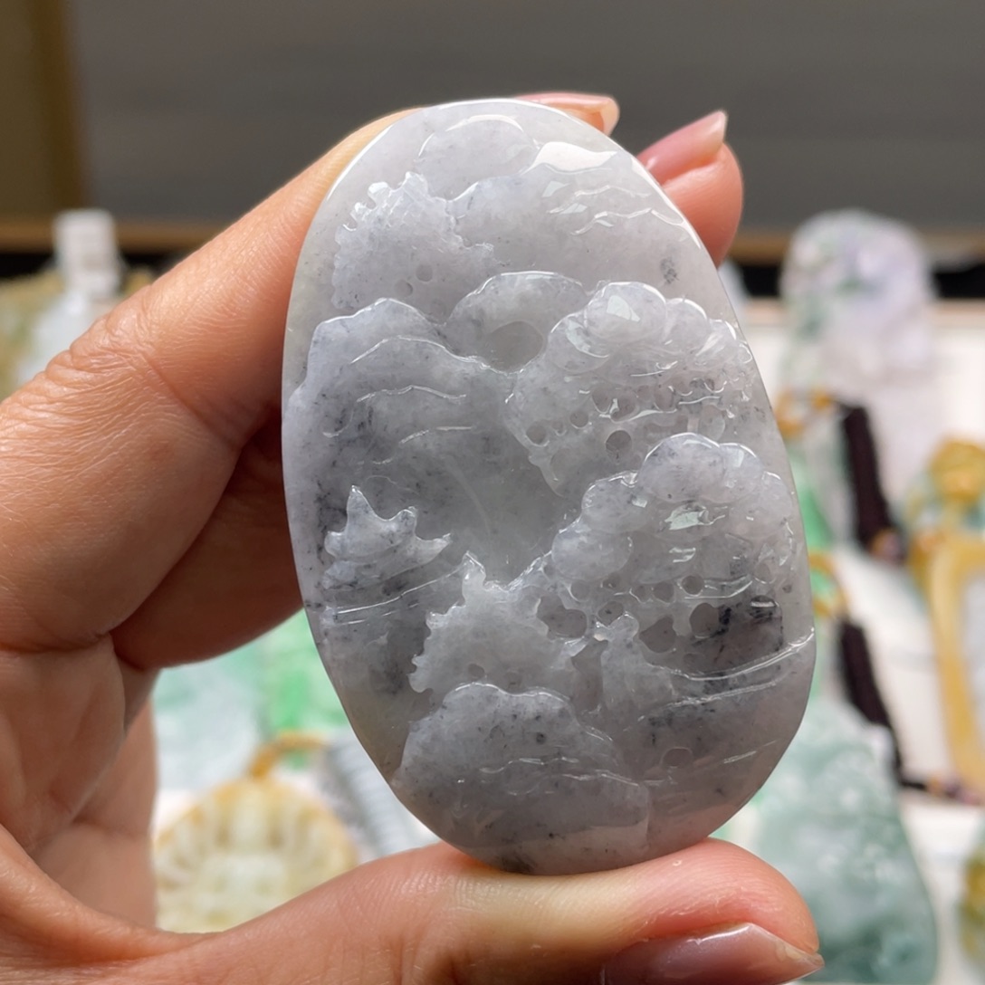 翡翠吊坠(不含链)未镶嵌