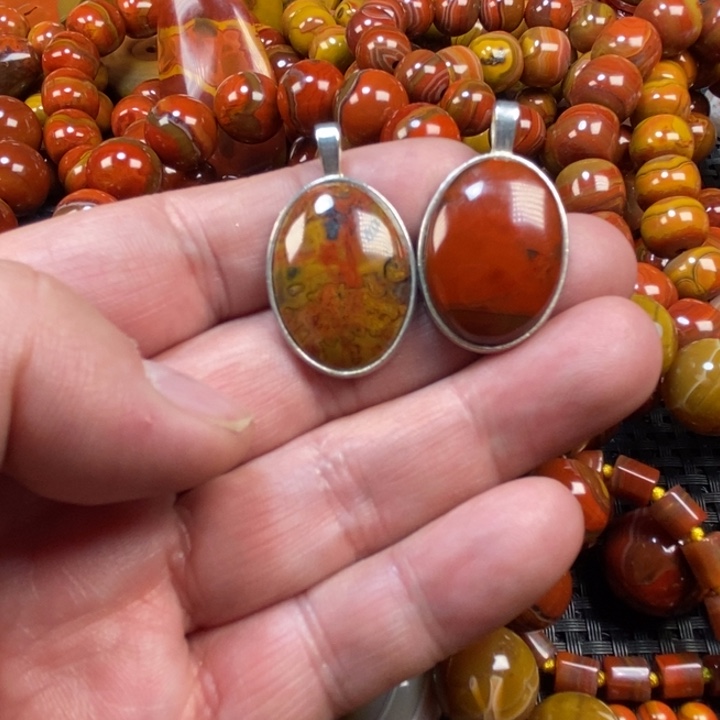 未镶嵌颈饰玛瑙/玉髓用****5