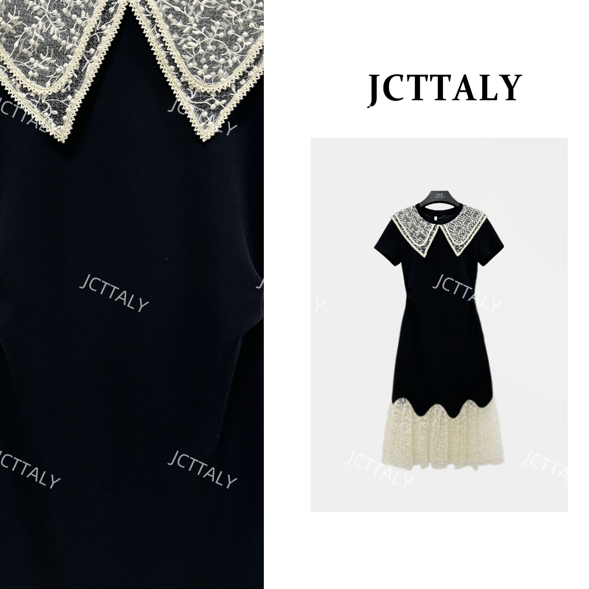 【XY】【5】夏季蕾丝小香风休闲气质减龄连衣裙NH-A281