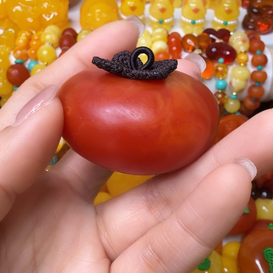 鸿***训非金属柿子事事如意