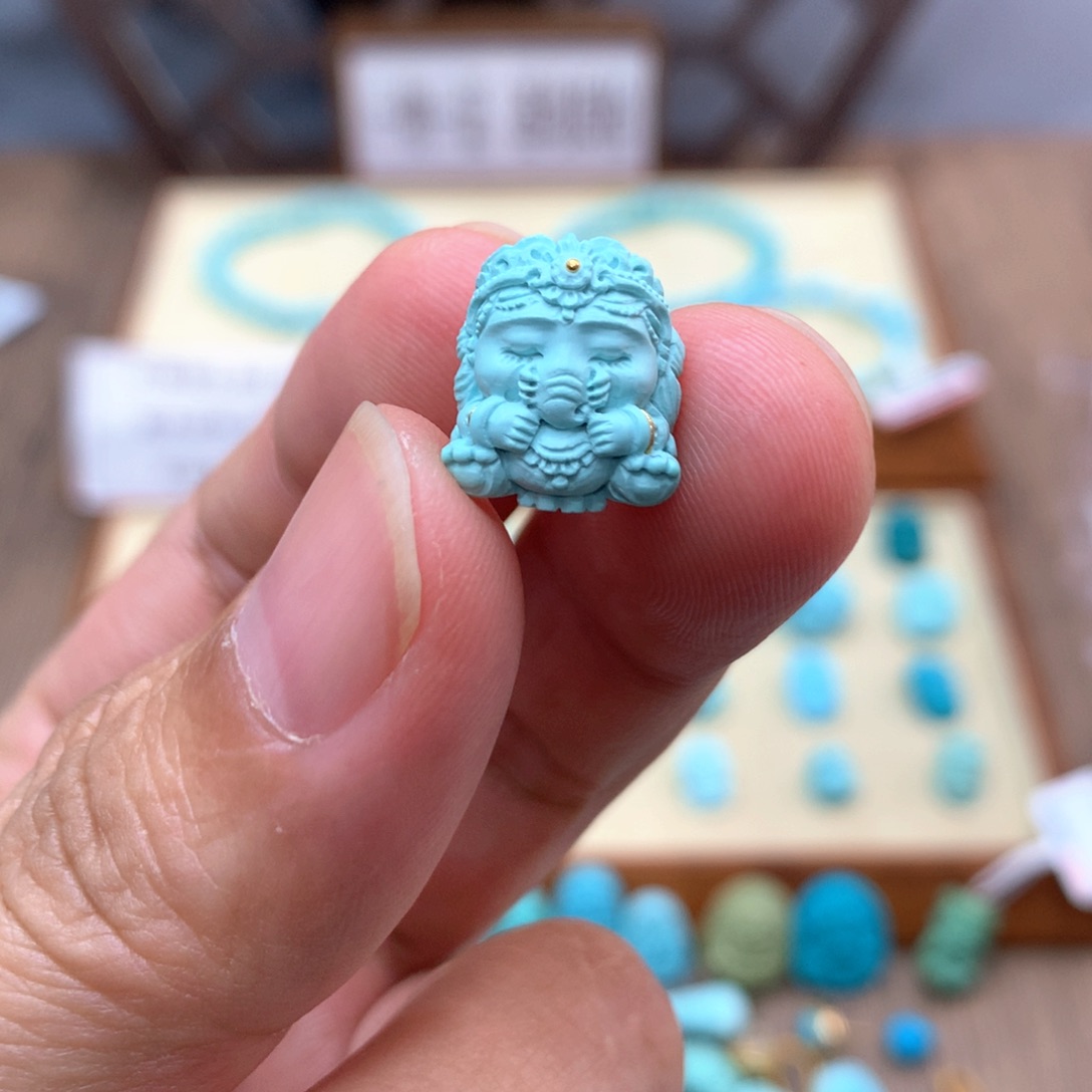 绿松石未镶嵌48配饰