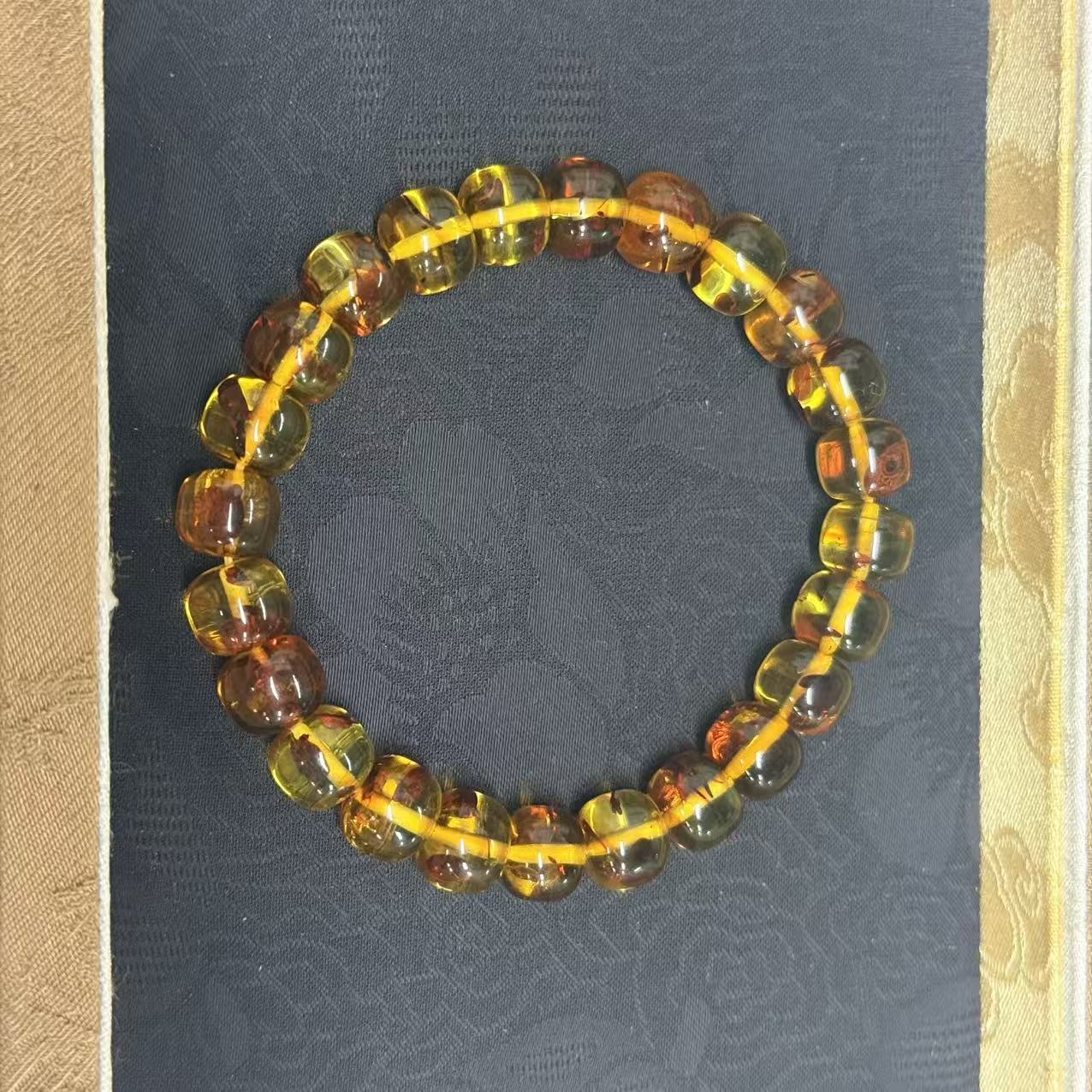 【普陀山欢喜】琥珀单圈手串（发货多样性一件）G33860