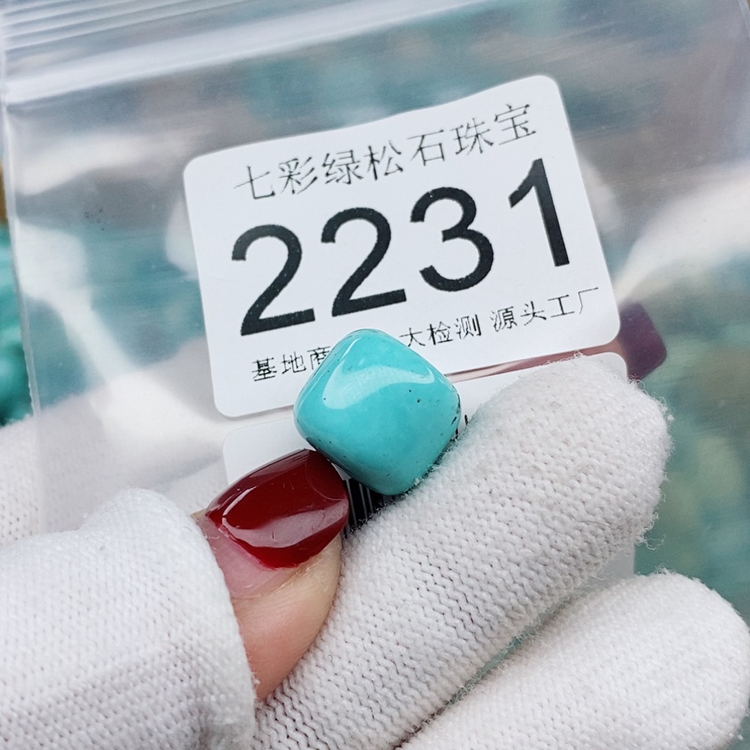 绿松石颈饰未镶嵌秀*