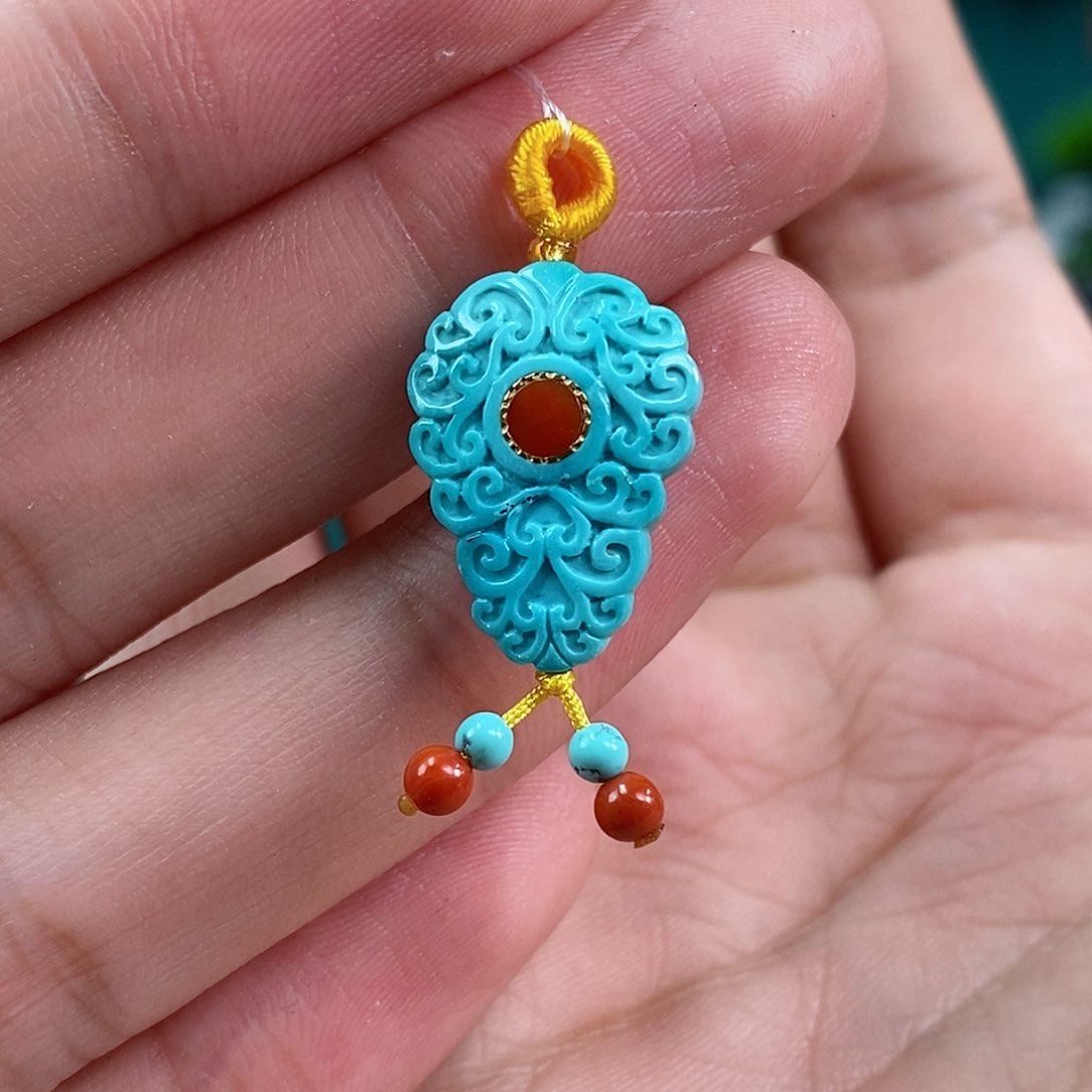 绿松石珠宝奇石未镶嵌