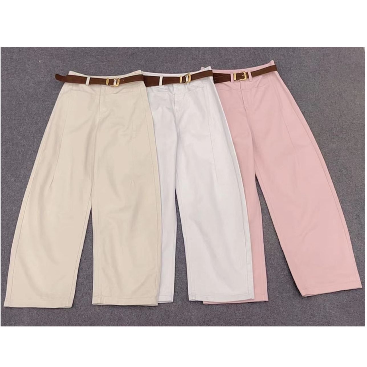 『简约设计Y』时尚百搭休闲气质新款裤子2786