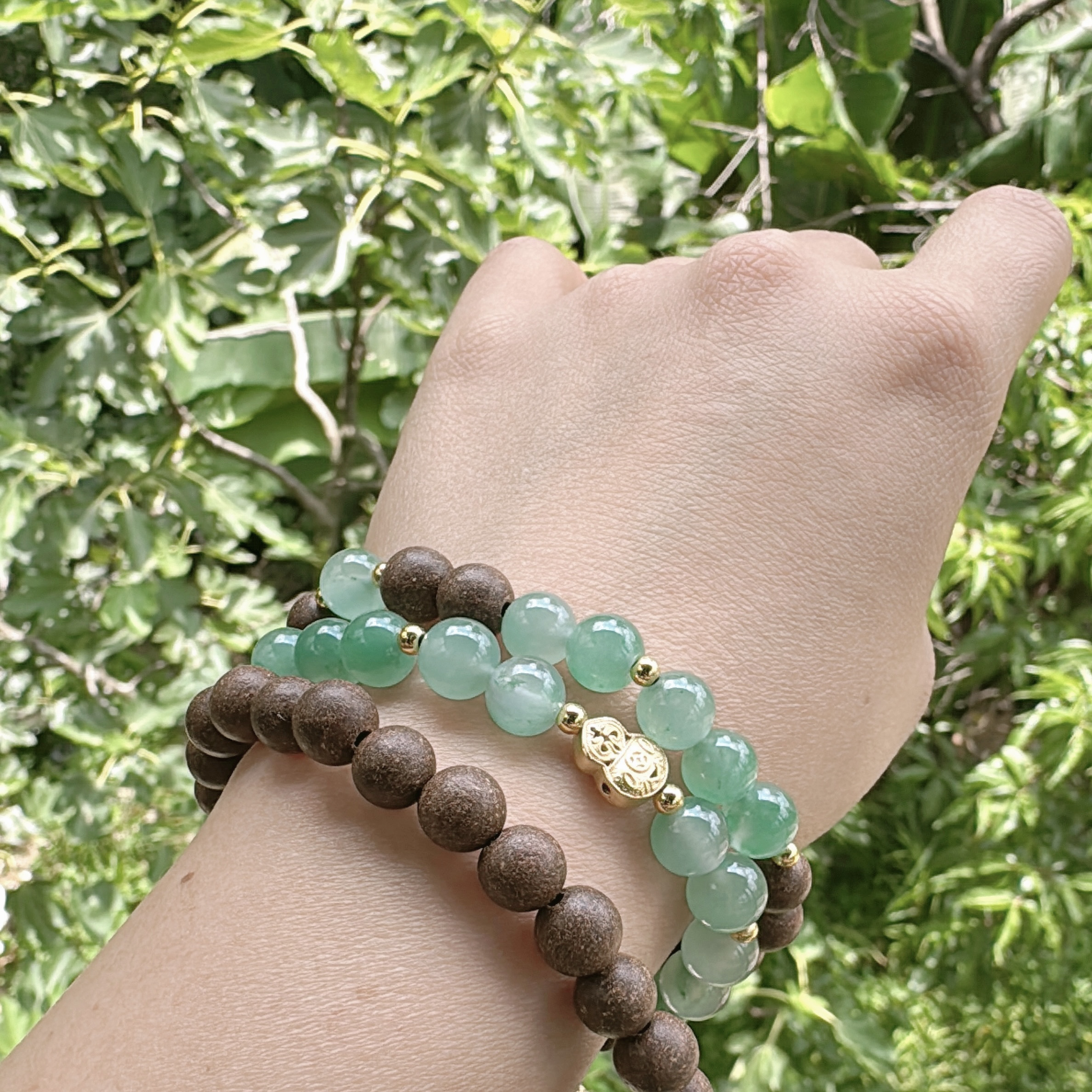 香草荚植物奶香气时尚手链