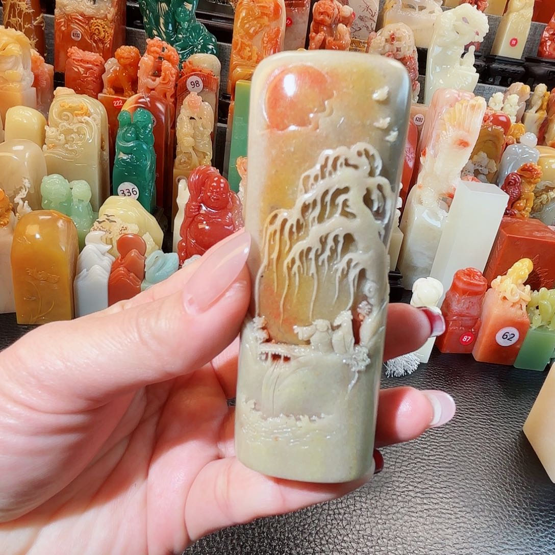 寿山石印石寿山石印章