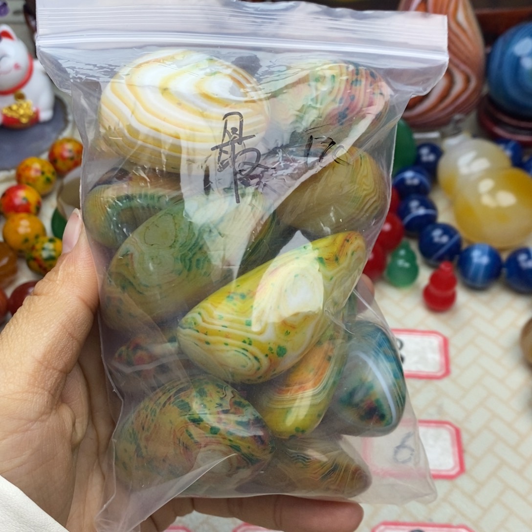 戊***辰玛瑙/玉髓未镶嵌颈饰