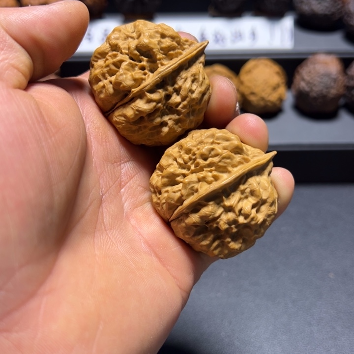 把件文玩核桃B上古蛤蟆头43mm
