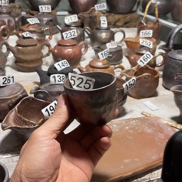 纯手工柴烧茶具精品