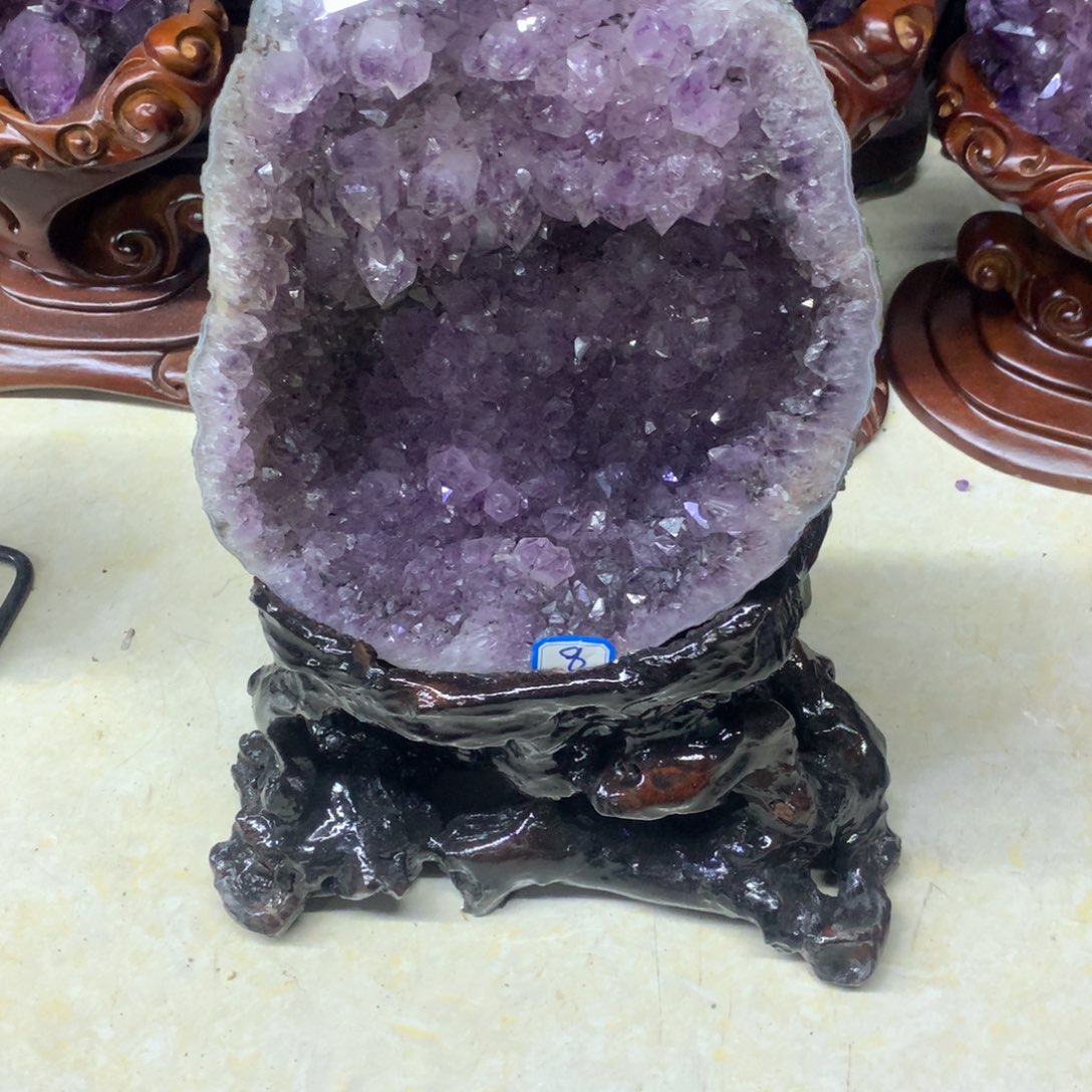 未镶嵌大型摆件（非配饰）紫晶小葛