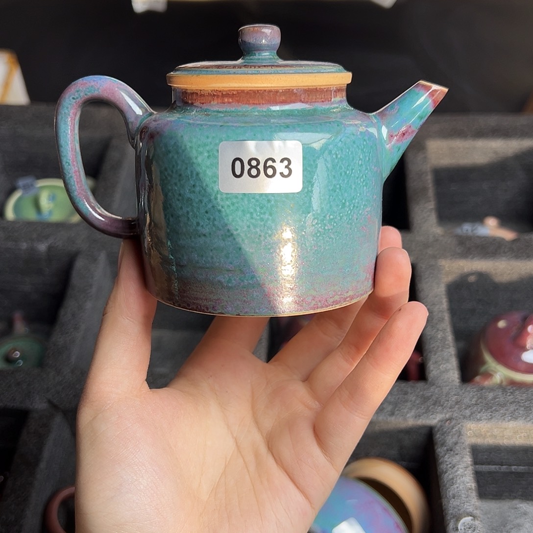 陶摆件窑口自销原矿钧瓷