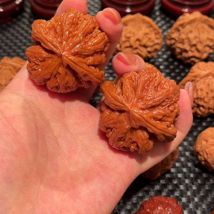 文玩核桃把件大粗筋