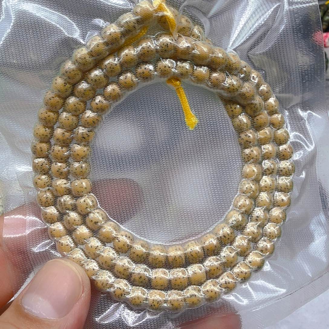 星月菩提手串14傲视半臂大留白星月菩提65-108