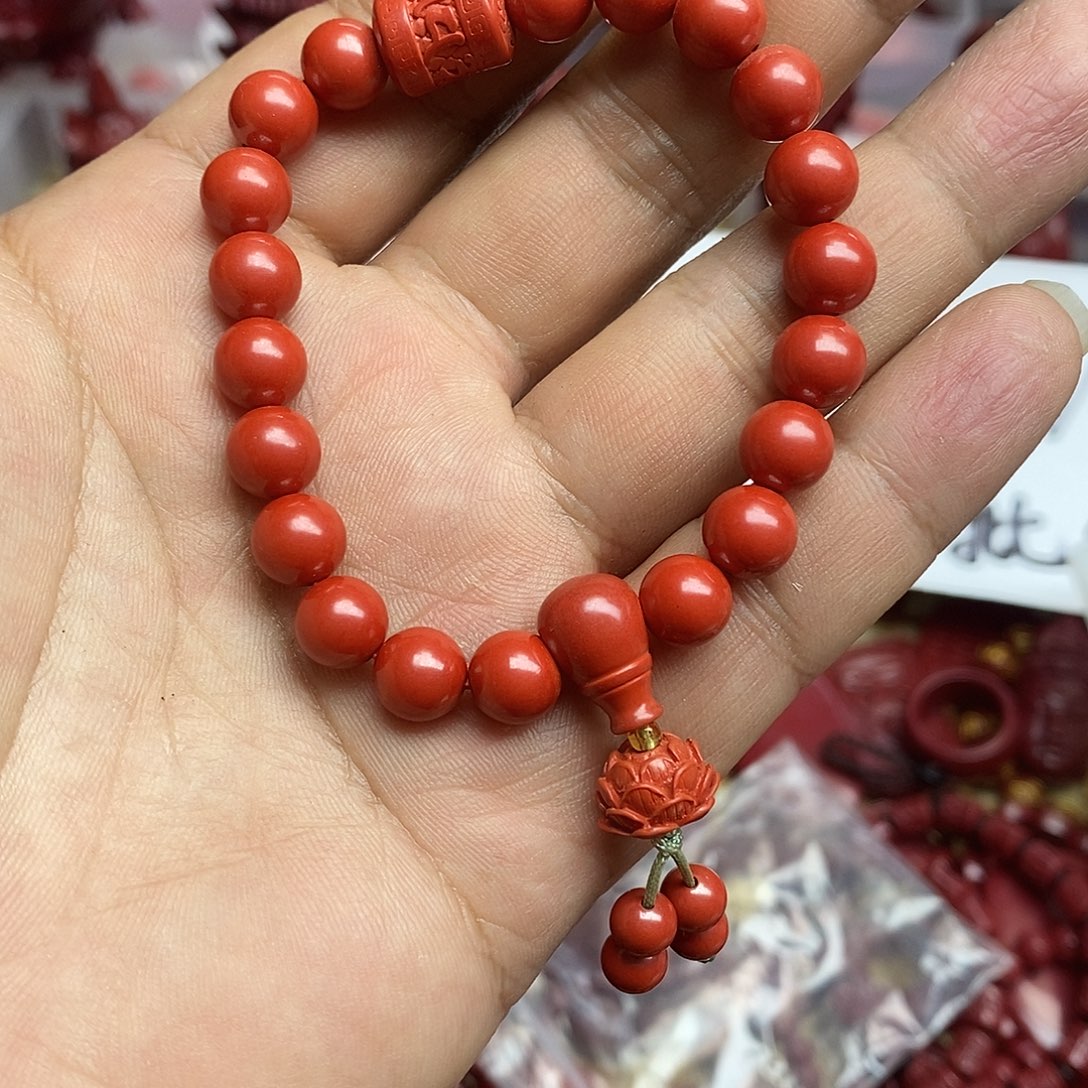 紫砂永**爱红砂手串一条