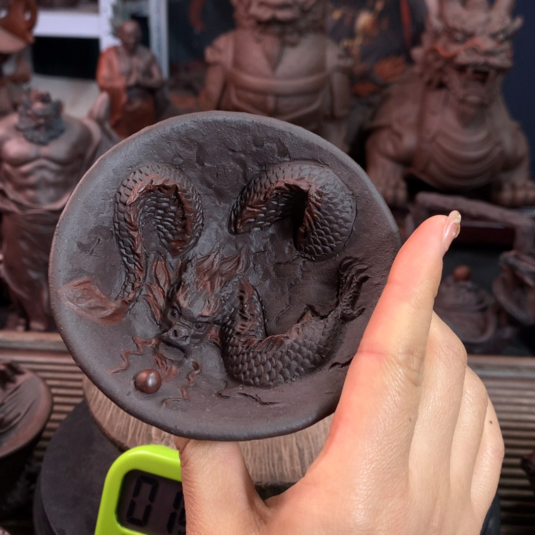 【闪购商品】紫砂全手工制作工艺制作工艺慧****贺