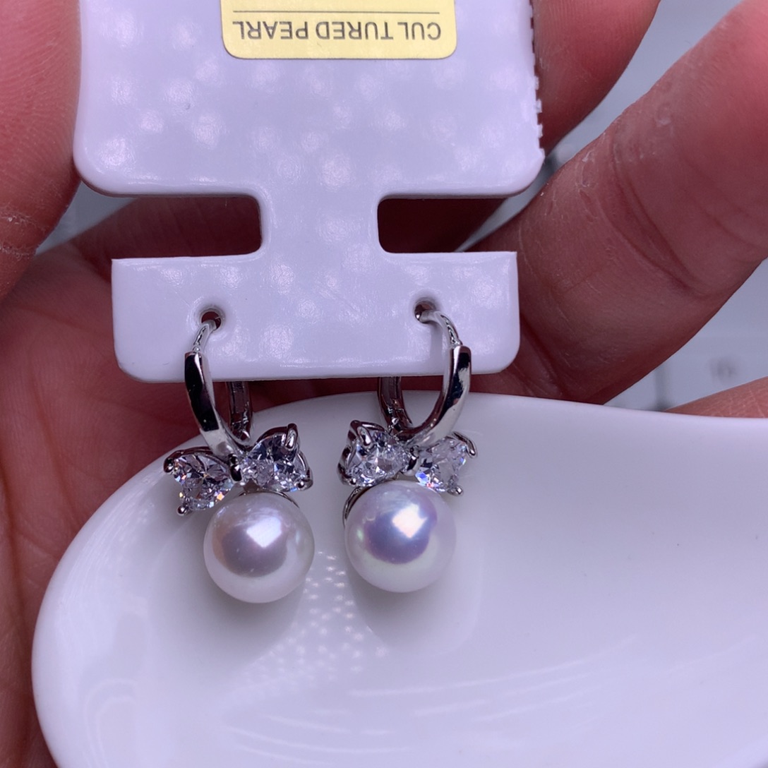 未镶嵌耳饰淡水珍珠