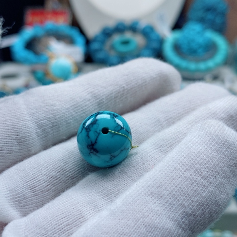 【闪购商品】绿松石绿松石未镶嵌猫*