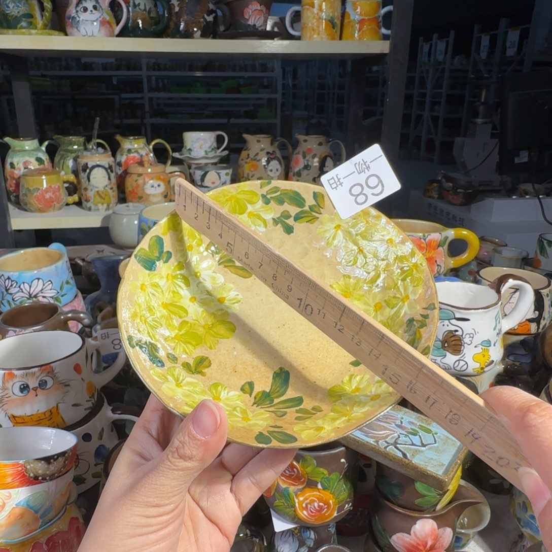 景德镇手工陶瓷釉下彩紫砂正品68