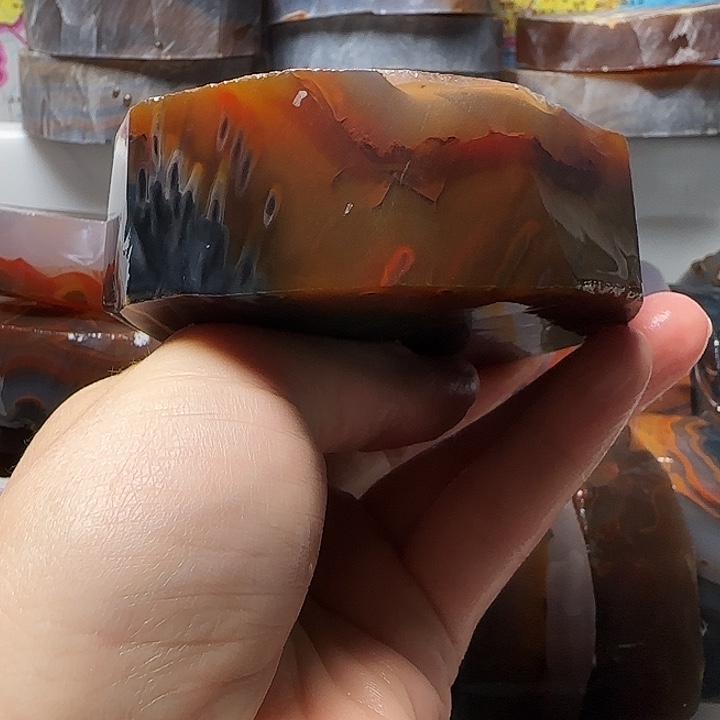 女***～定制玛瑙定制天然玛瑙手镯