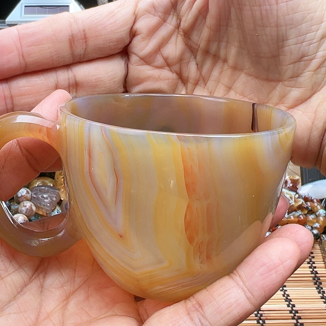 未镶嵌玛瑙/玉髓珠宝半成品