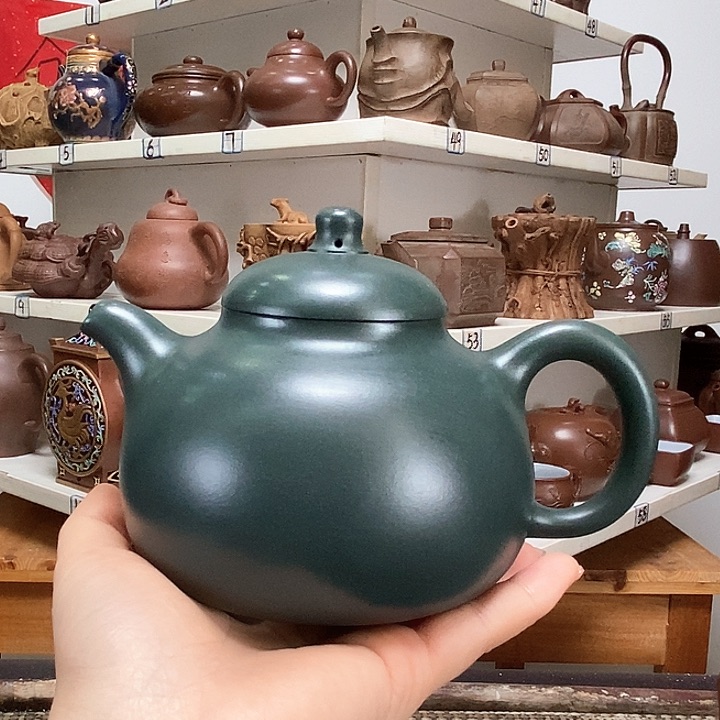 紫砂茶壶我**良全手工制作