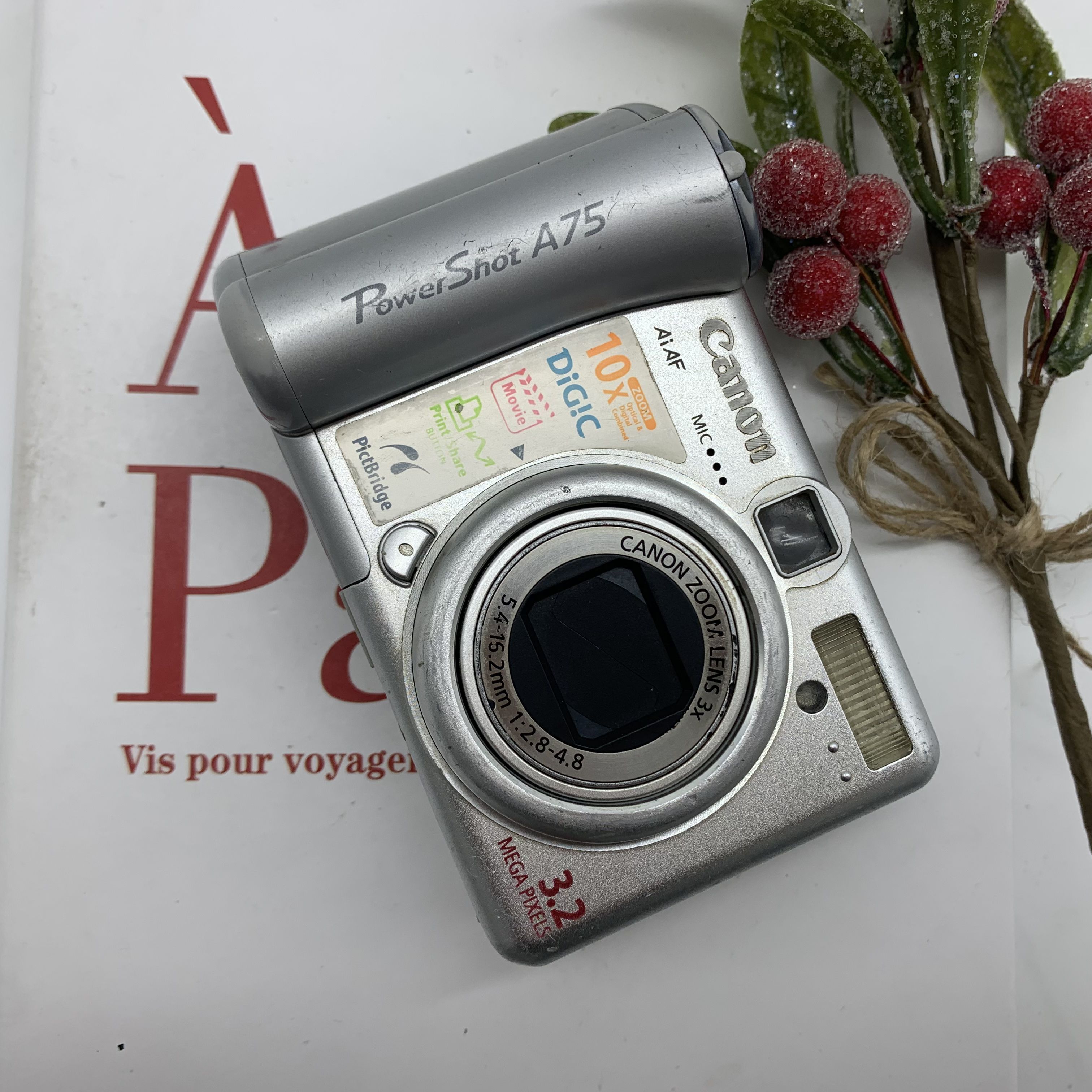 95新 Canon/佳能 A75  320万像素 3倍光学变焦（no退no换）